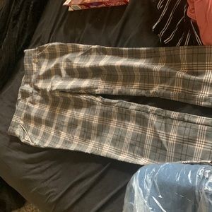 Plaid dress pants size 12